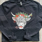 Christmas Cow long-sleeve tshirt