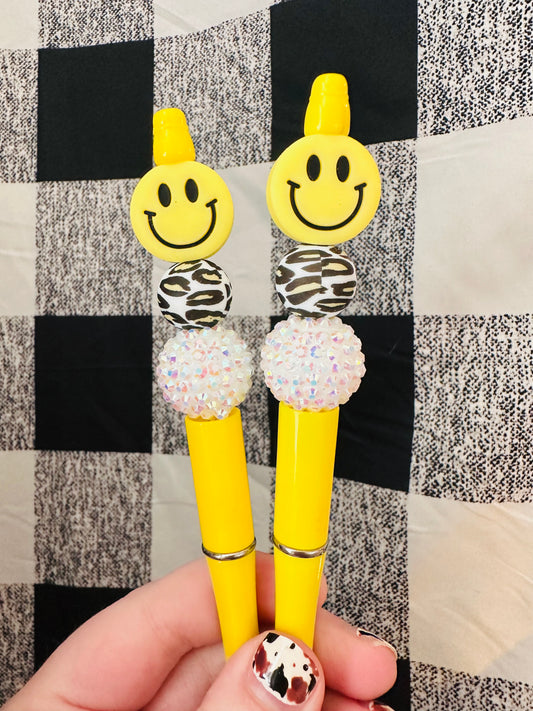 Smiley face pen