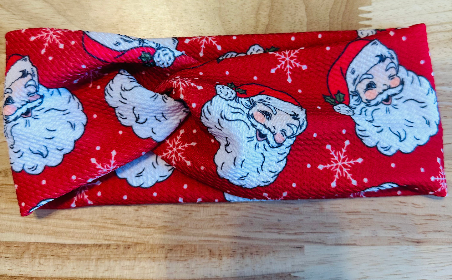 Vintage Santa headband