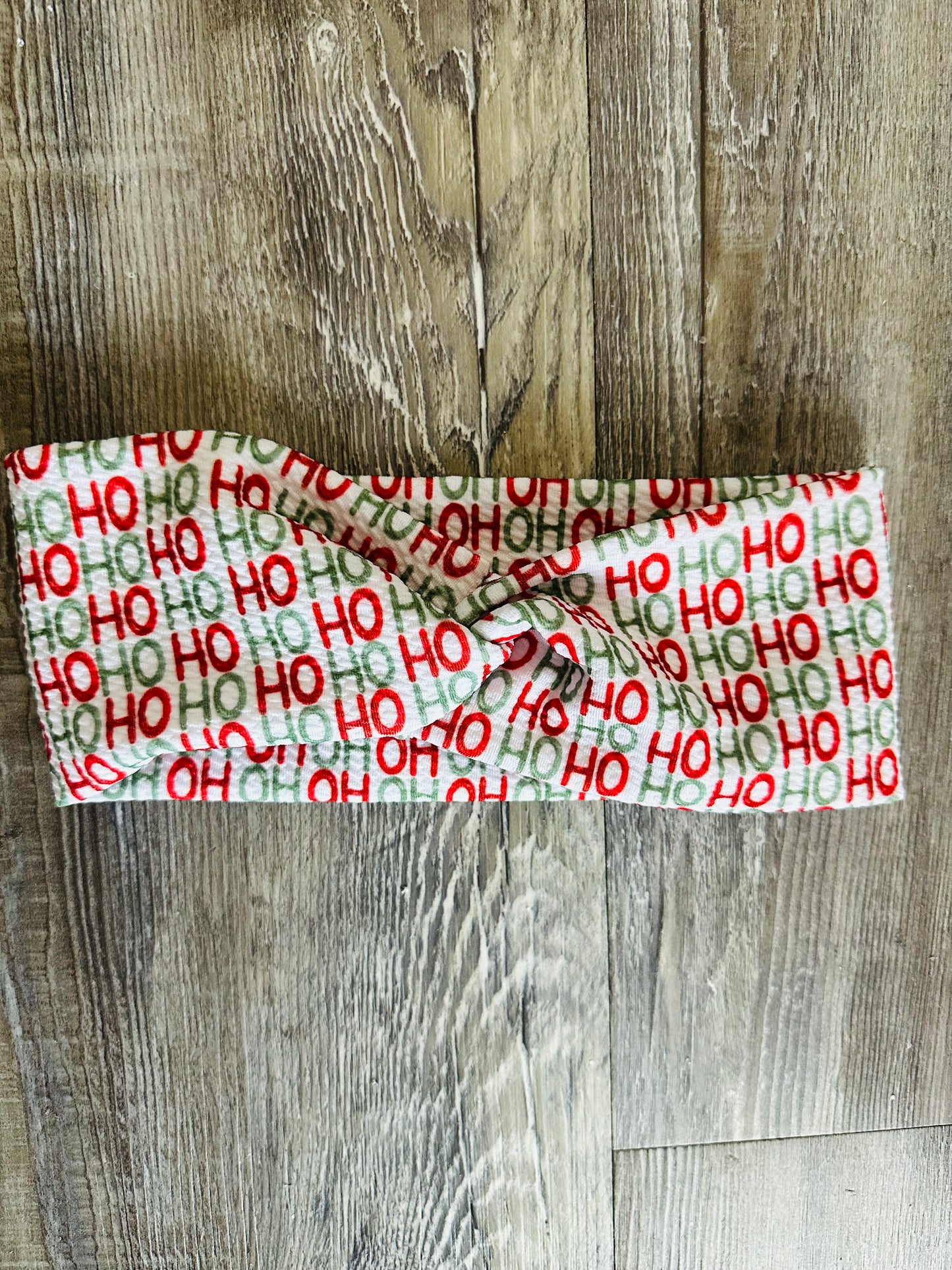 Christmas hohoho headband