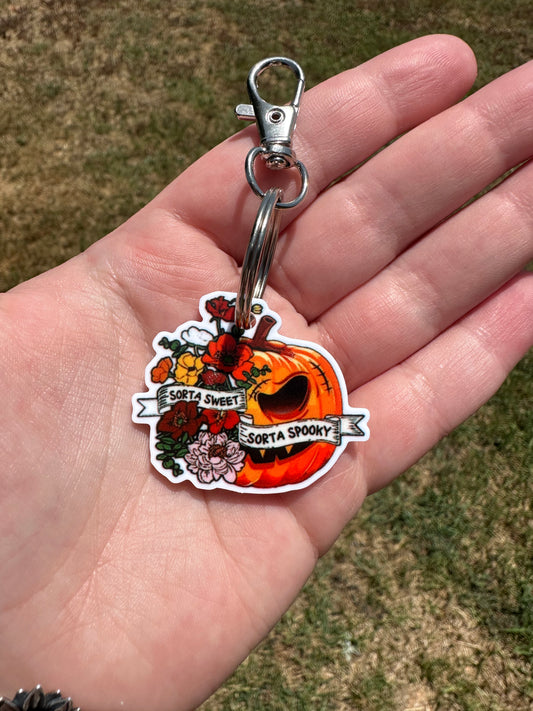 Sweet and spooky keychain